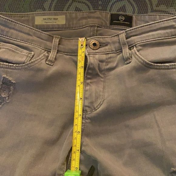 AG the Stilt Crop cigarette crop Jean - Picture 6 of 17